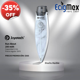 Equipo Vaporizador Joyetech Run About  varios colores diseño innovador