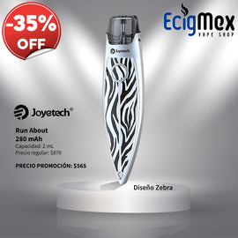 Equipo Vaporizador Joyetech Run About  varios colores diseño innovador