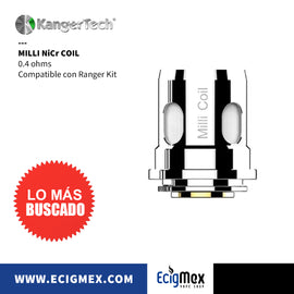Resistencia para vaporizador Kangertech Serie Milli varias capacidades