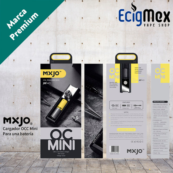 Cargador MXJO OC Mini para 1 batería