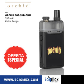 Kit Inicial POD Orchid 950 mAh Sub-Ohm Varios colores Fácil de Rellenar
