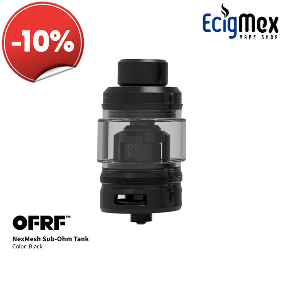 Atomizador OFRF NexMesh Sub Ohm Tank Tecnología Mesh Conical