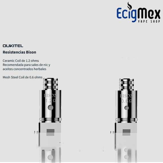 Resistencia para vaporizador Oukitel Bison varias capacidades