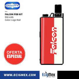 Kit Inicial POD Ovanty Falcon 950 mAh varios colores para sales de nicotina