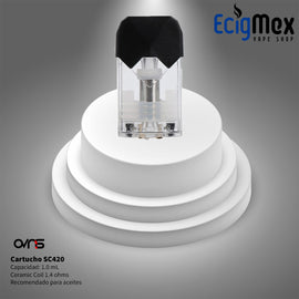 Cartucho para cigarro electrónico Ovns SC420 Ceramic Coil 1.0 mL