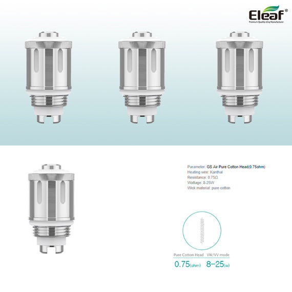 Resistencia para vaporizador Eleaf Serie GS Air