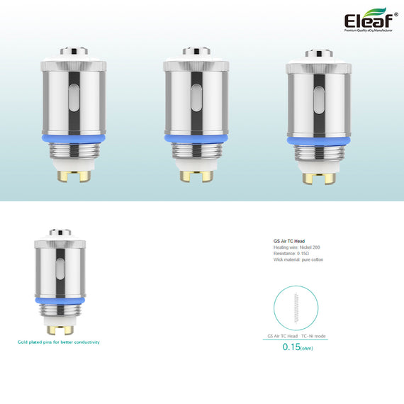 Resistencia para vaporizador Eleaf Serie GS Air