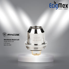 Resistencia para vaporizador Rincoe Mechman Mesh varias capacidades
