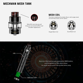 Vaporizador Rincoe Mechman