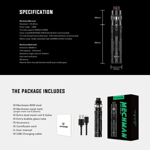 Rincoe Mechman Cigarro