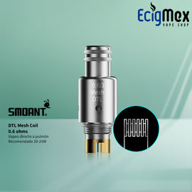 Resistencia para vaporizador Smoant Pasito varias capacidades