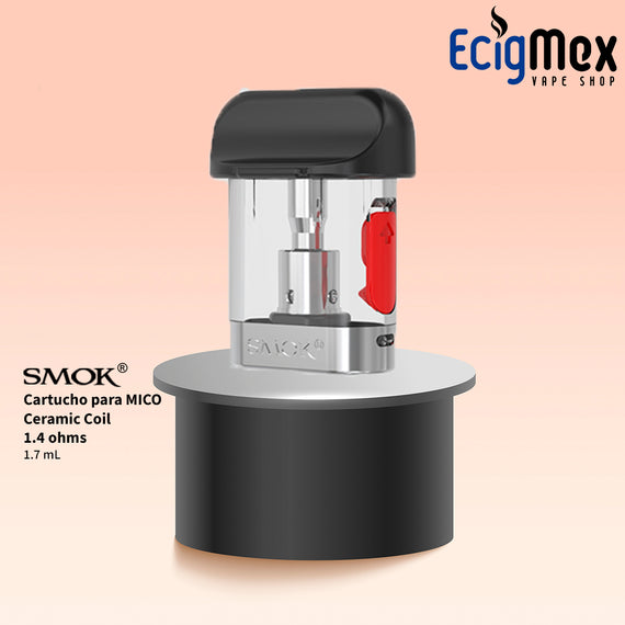 Cartuchos para POD Kit Smok MICO con distintas capacidades Mesh y Regular Coil