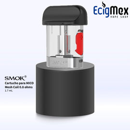 Cartuchos para POD Kit Smok MICO con distintas capacidades Mesh y Regular Coil