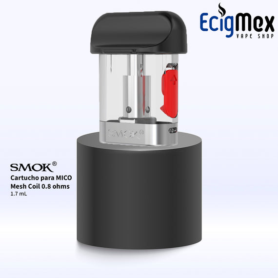 Cartuchos para POD Kit Smok MICO con distintas capacidades Mesh y Regular Coil