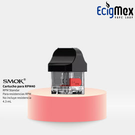 Cartucho para POD Smok RPM40W con capacidad de 4.3-4.5mL