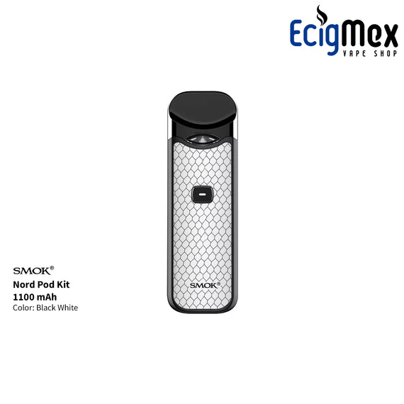 POD Smok Nord 1100 mAh varios colores y acabados para vapor masivo