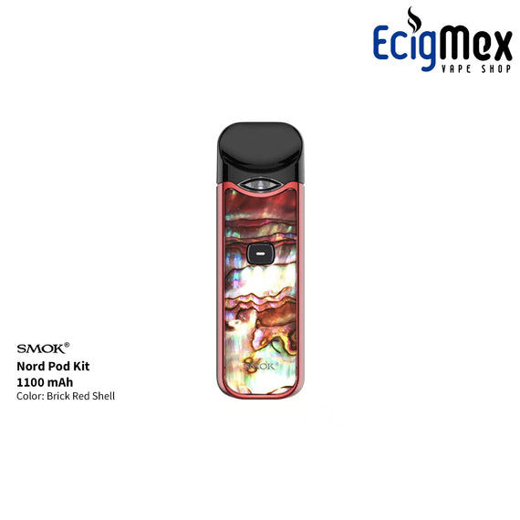 POD Smok Nord 1100 mAh varios colores y acabados para vapor masivo