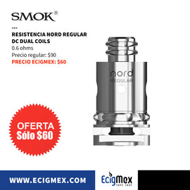 Resistencia para vaporizador Smok Serie Nord Coils varias capacidades