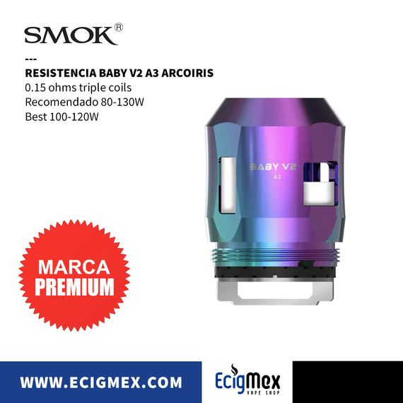 Resistencias para Vapeador Smok Serie Baby V2 Diversas Capacidades