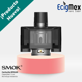 Cartucho POD para Smok RPM160 color negro capacidad 7.5 mL
