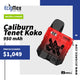 POD Uwell Caliburn TENET KOKO 950 mAh de Batería Integrada Aspecto Mecánico Portable para Sales de Nicotina