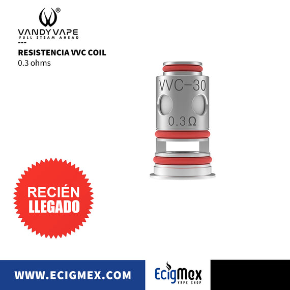Resistencia Vandy Vape VVC Coil para Jackaroo Kit Varias Capacidades