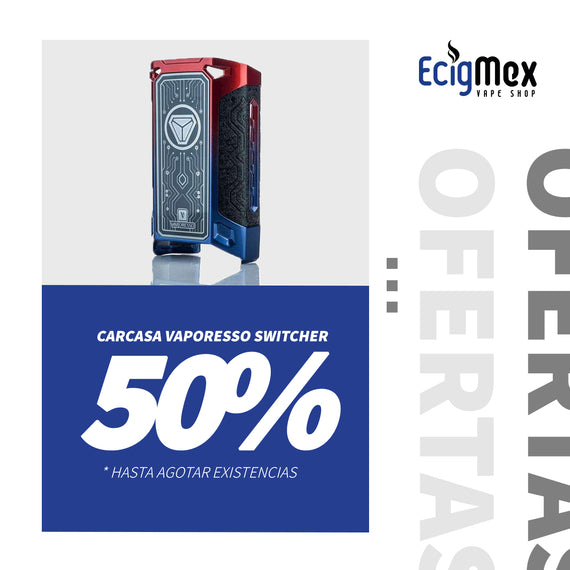 Carcasa Vaporesso para Vaporizador Switcher en material de alta calidad