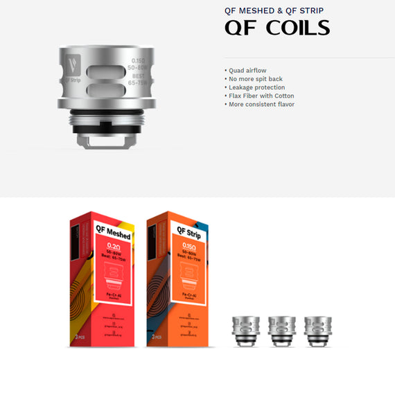 Resistencia para vaporizador Vaporesso Serie QF