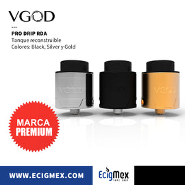 Atomizador VGOD Pro Drip RDA vapeo profesional