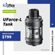 Atomizador Voopoo UFORCE-L Tank capacidad 4.0 mL 510 thread Compatible con PnP Coils