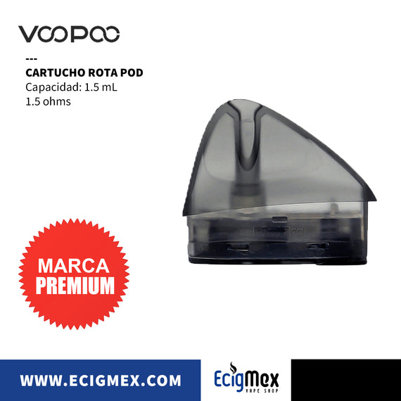 Cartucho para POD Voopoo Rota con capacidad de 1.5 mL Super Precio