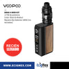 MOD KIT Voopoo Drag 4 con UForce-L Tank y nueva Serie Coils PnP-TW Hasta 177W de Potencia Requiere 2 baterías 18650 Alto Rendimiento