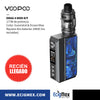 MOD KIT Voopoo Drag 4 con UForce-L Tank y nueva Serie Coils PnP-TW Hasta 177W de Potencia Requiere 2 baterías 18650 Alto Rendimiento