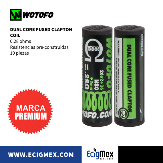 Resistencias Pre-Construidas Wotofo para vaporizador RBA-RDA-RTA-RDTA