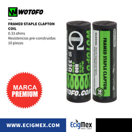 Resistencias Pre-Construidas Wotofo para vaporizador RBA-RDA-RTA-RDTA