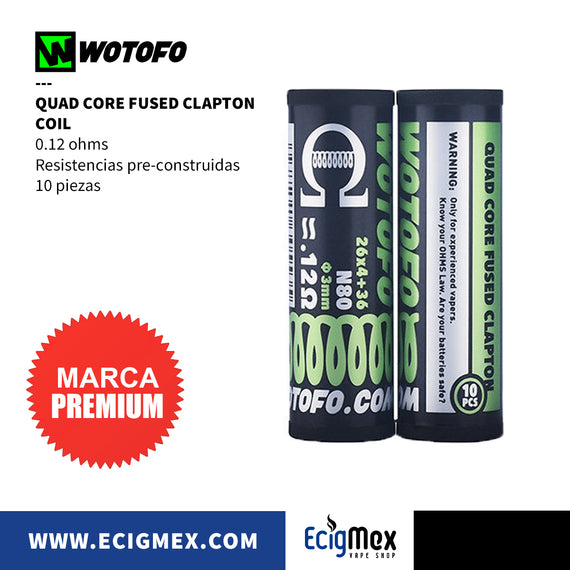 Resistencias Pre-Construidas Wotofo para vaporizador RBA-RDA-RTA-RDTA