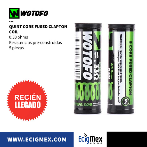 Resistencias Pre-Construidas Wotofo para vaporizador RBA-RDA-RTA-RDTA