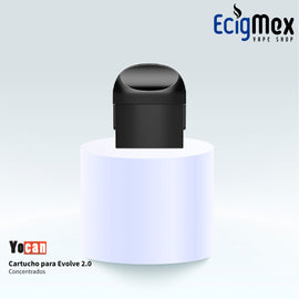 Cartucho para cigarro electrónico Yocan Evolve 2.0 con capacidad de 1.0 mL