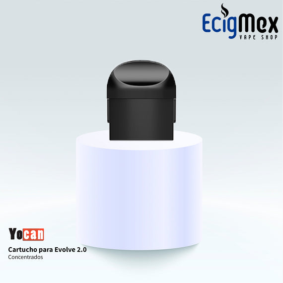 Cartucho para cigarro electrónico Yocan Evolve 2.0 con capacidad de 1.0 mL
