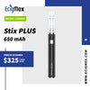 Vapeador Yocan Stix PLUS Kit 650 mAh Voltaje Variable y Calentamiento Cerámico Recomendado para aceites