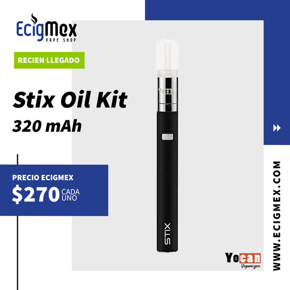 Vapeador Yocan Stix 320 mAh estilo pluma Recomendado para aceites
