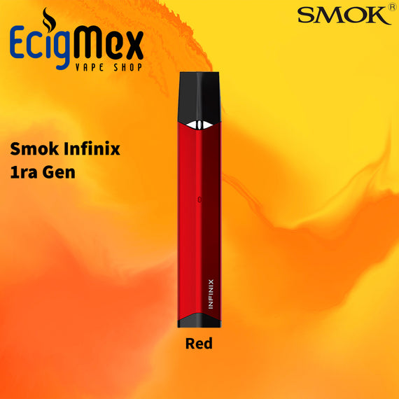 Equipo Vaporizador Smok Inifinix 250 mAh varios colores simple y eficiente